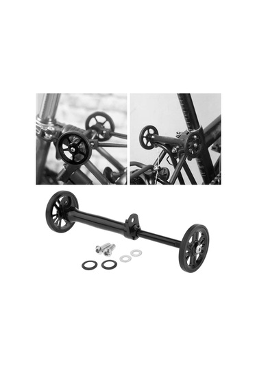 Suntek Bisiklet Siyah Siyah Için Katlanır Bisiklet Kolay Siyah