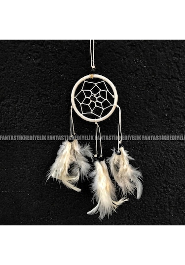 Dream Catcher Rüya Düş Kapan Araba  Otomobil Dikiz Ayna Süs-Mor