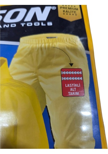 Tyson Premıum Takım Yağmurluk Sarı Xxl 50 Adet