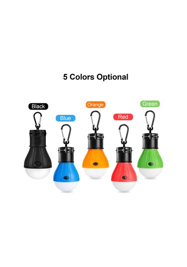 Folinda Portatif Led Kamp Lamba, Fener Rengi Ve Parlaklık Ayarlı, Dağcılık Kancalı, 3 Aaa Pil İle Çalışır Pil Yok , Turuncu