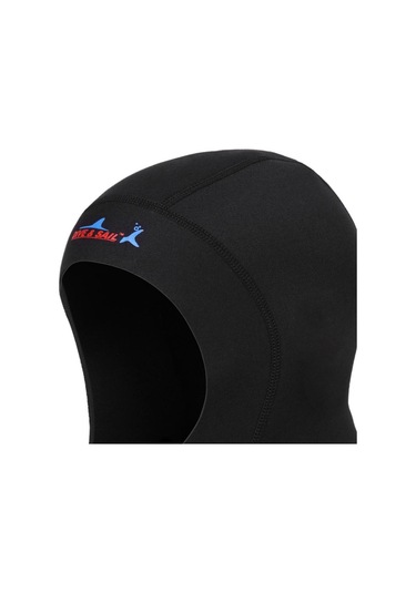 Suntek 1mm Neopren Tüplü Dalış Dalış Davlumbazları Tam