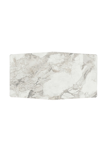 Vovvahome Vega Mdf Ahşap Orta Sehpa - Beyaz Mermer