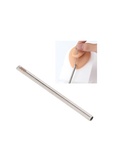 Lemestar 5 Adet Tıbbi Çelik Delme Alıcı Boru - Kulak, Burun, Dilde Kullanıma Uygun, 4mm, Hijyenik Opp Paketli, İğne Alıcı Yardımcı Araç Diğer