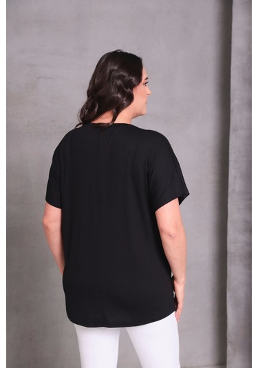 Cepli Basic Bluz Siyah