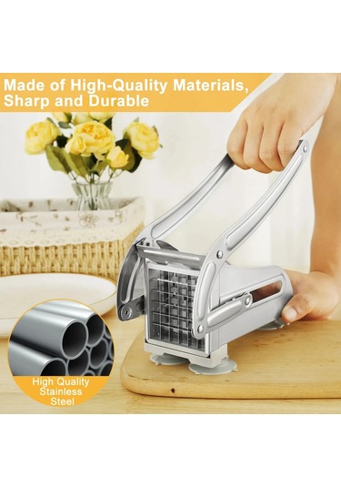 Liangmei 1 Adet Paslanmaz Çelik Manuel Patates Kesici Patates Diğer