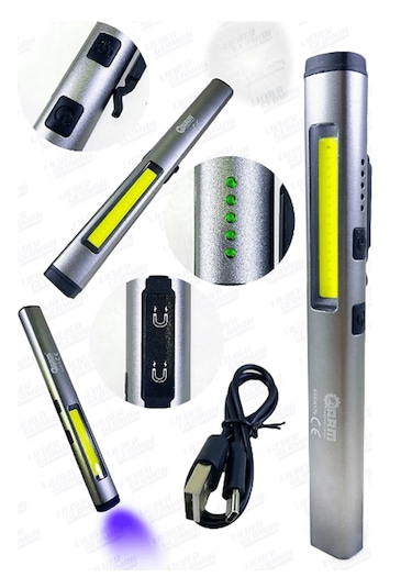 Arm Profesyonel Esen179 450 Lümen Mıknatıslı Şarjlı Led Lamba