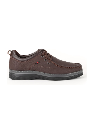 Lbr H1064 Erkek Deri Casual Ayakkabı Khv-gri Khv-gri