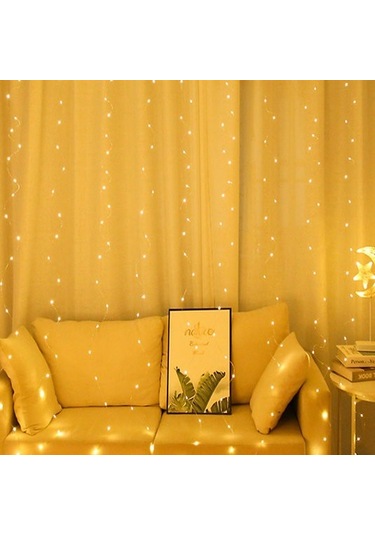 Kenpazar 3x3 Perde Led Kumandalı Pl-14 Çok Renkli