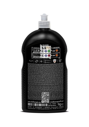 Scholl Concepts S3 Gold Kalın Çizik Çıkarıcı Pasta 1 lt