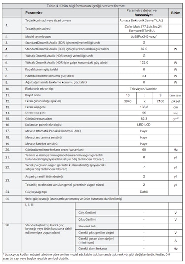 Axen AX50FIL242 50" 4K Ultra HD WebOS Smart LED TV