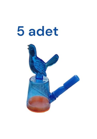 5 Adet Mavi Horoz Düdük