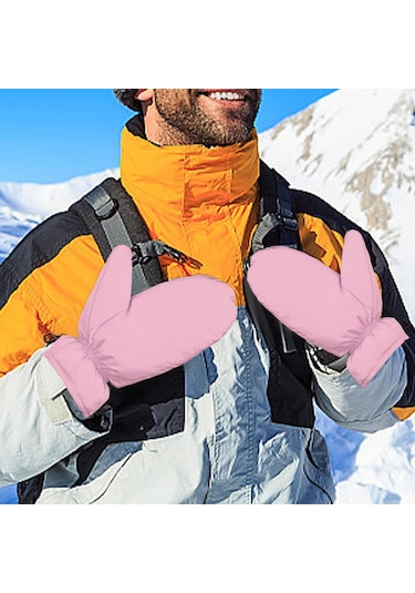 Suntek Erkekler Kadınlar İçin Aşağı Eldivenler Kar Mor Mor