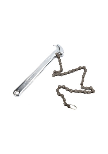 Maiyame 9 İnç Zincirli Anahtar - Isıtma İşlemli Çelik, 156mm Çap Kapasitesi, Pas Koruyucu Kaplama, Filtre Ve Boru Uygulamaları