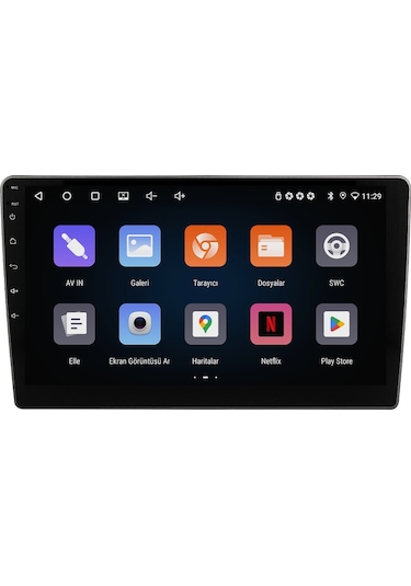 Peugeot 407 Android Multimedya Sistemi 2004-2008 Crv-4812xr 9"