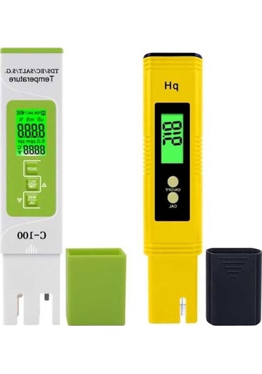 Novahub Portatif Kalem Tipi Ph Ölçer Akvaryum & Yüzme Havuzu Su Kalitesi Test Cihazı