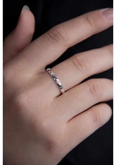 Voznesenskij Uvelirnyj Zavod 925 Ayar Gümüş Kurtar Ve Koru Yüzük, Ortodoks 163575020 Gri