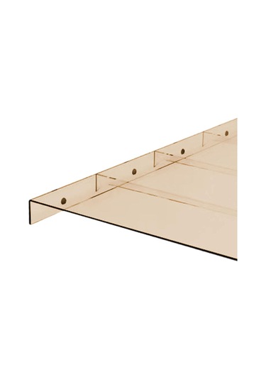 Suntek Pencere Tente Kapı Gölgelik Balkon Dış Mekan Garaj Kahverengi