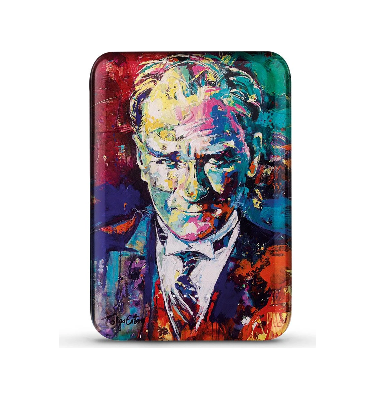 Ttec Artpower Atatürk Renkli Portre 10.000 Mah Taşınabilir Şarj Aleti / Powerbank Siyah