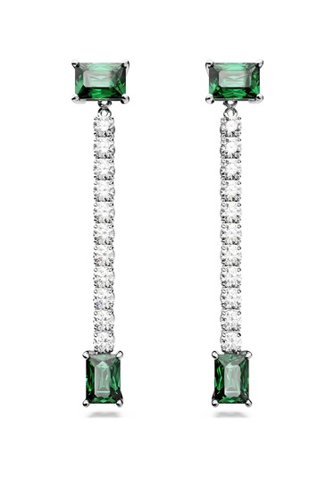 5665786 Swarovski Küpe Matrix:pe With Gems Dangling Gre/rhs