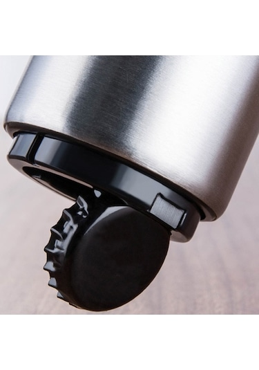 Fastbuy Paslanmaz Çelik Şişe Açacağı, Bira Soda Kapağı, Şarap İçme Şişesi Açacağı, Mutfak Aksesuarları, Gümüş Set Gümüş