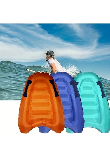 Honeybeeshop Koyu Mavi 4 Renk Secenegiyle Sisme Sorf Tahtasi Plaj Dalis Tahtasi Ve Su Kurek Sorfu İcin