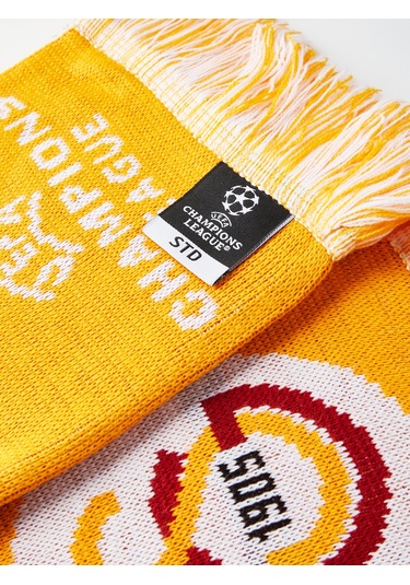 Gsstore Galatasaray Ucl Atkı U252231 Sarı - Kırmızı