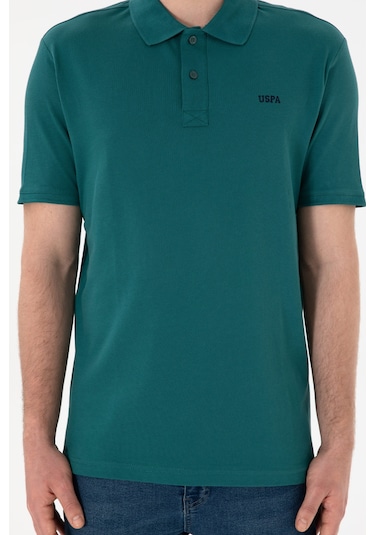 U.S. Polo Assn. Erkek Regular Fit Polo Yaka Koyu Yeşil Basic Tişört 50306007-VR101 U.S. Polo Assn. Erkek Regular Fit Polo Yaka Koyu Yeşil Basic Tişört 50306007-VR101