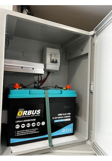 Sunpro1185 Taşınabilir Güç İstasyonu 100 Ah Lityum Akü Şebekeden