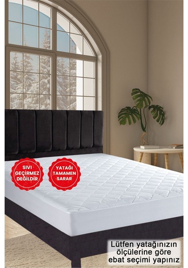 Alez Kapitone Fitted Yatak Koruyucu Alez 10 Ebat