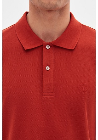 Ds Damat Regular Fit Tarçın %100 Pamuklu Uzun Ömürlü Kıvrılmaz Polo Yaka Nakışlı T-shirt 4hc14ort51000 T30 Ds Damat Regular Fit Tarçın %100 Pamuklu Uzun Ömürlü Kıvrılmaz Polo Yaka Nakışlı T-shirt 4hc14ort51000 T30