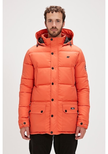 Colonel Puffer Ginger Turuncu Erkek Kapüşonlu Mont 23.02.13.010 001