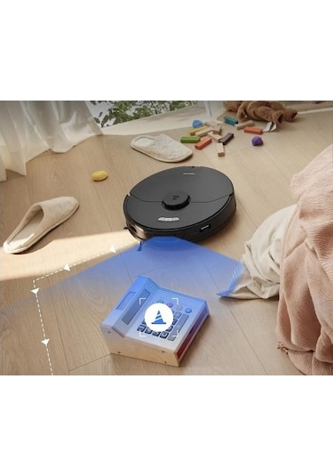 Roborock S7 Max Ultra Robot Süpürge ve Paspas Siyah