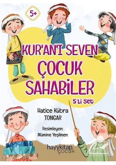 Mercankitap Kur'An'I Seven Çocuk Sahabiler 5'Li Set / Hatice Kübra Tongar