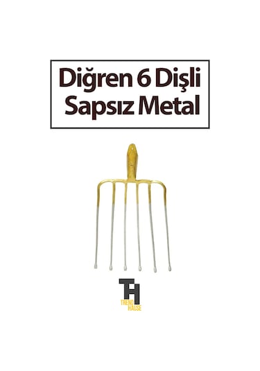 Diğren 6 Dişli Sapsız Metal