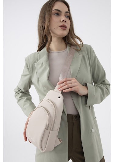 Bnt 1543 Çapraz Çanta Bej Bej