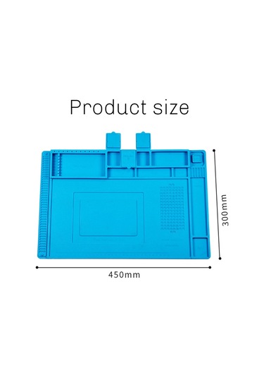 Xurunkeji Mat Silikon Lehimleme İstasyonu Telefon Büyük Tamir Bilgisayar Tezgahı Bakım Anti Mobil Statik Kaynak Dirençli