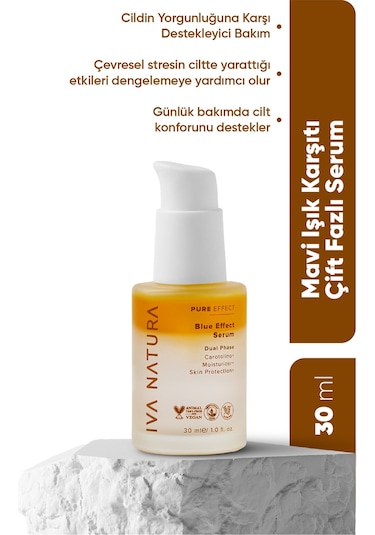 Iva Natura Mavi Işık Karşıtı Cilt Bakım Serumu 30 ML