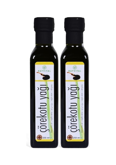 Bayvital Çörekotu Yağı 2 x 250 ML