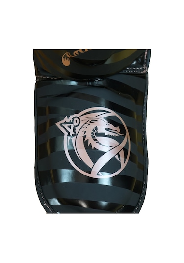 Dragondo 40713-p Tiger Kaval Ayak Koruyucu Muay Thai Kick Boks Kaval Koruyucu Siyah