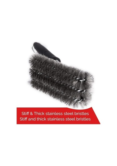 Wondernest Büyük Barbekü Izgara Tavası Temizleme Fırçası, Çok Renkli Seçenekler Çok Renkli