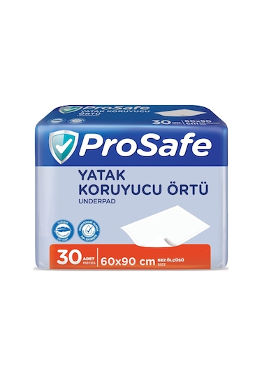 Prosafe Hasta Alt Açma Yatak Koruyucu Örtü 60 90cm 240 Adet 8pk 30