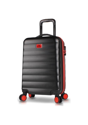 My Valice Colors Abs Küçük Kabin Boy Siyah Valiz Siyah