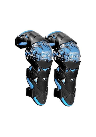 Suntek Motosiklet Dizlik Koruyucular Mavi