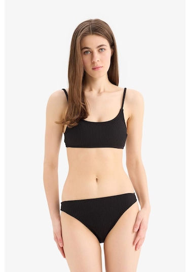 Defacto Regular Fit Bürümcük Bikini Altı-fall İn Love B6904ax25smbk81 Siyah
