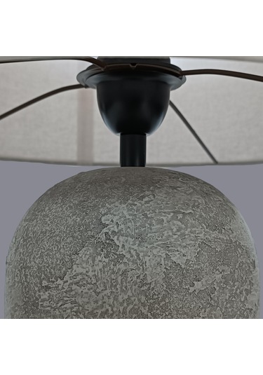 Yelze Gri Abajur Gri