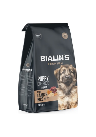 Bialins Premium Yavru Köpek Maması Kuzu & Prinçli 12kg