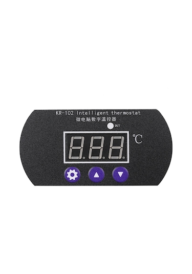 Dianziye Kr-102 Akıllı Sıcaklık Kontrol Cihazı -55 C/+120 C Aralığında Soğutma/ısıtma, Lcd Ekranlı, 12v 10a, 0.1 C Doğruluk