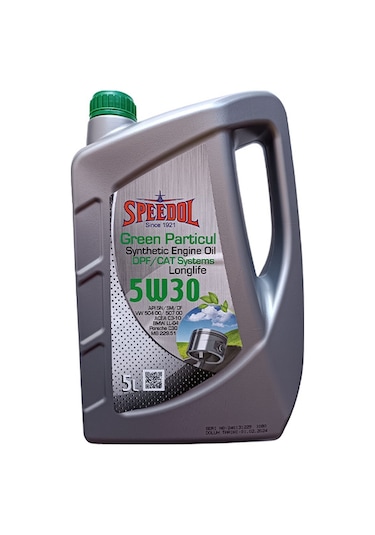 Speedol 5W-30 Green Partıcul 5w30 C3 Dpf Motor Yağı 5 L