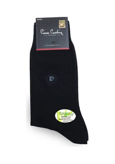 Pierre Cardin Bambu Siyah Çorap 41-44