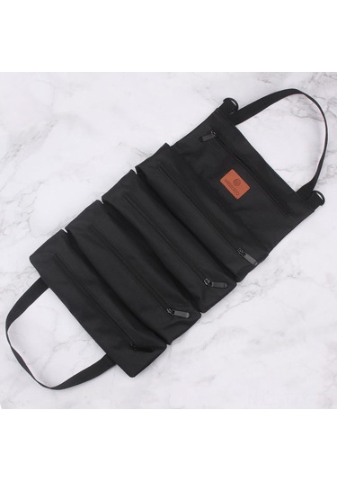 Dianziye Siyah Oxford Kumaş Elektrikçilik Alet Çantası - Ev Ve Araç İçin Asılı Kaldırabilir, Dayanıklı, Ev Gereçlerini Kolayca Taşıma